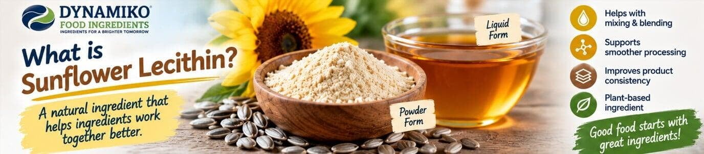SUNFLOWER LECITHIN - A VERSATILE FOOD INGREDIENT (1/3)